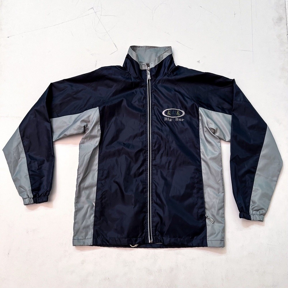 Vintage  Big Sur Stitched Windbreaker Jacket State Park California Tipsy Medium
